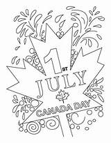 Canada Coloring Pages Kids Colouring Sheets People Happy July Peaceful Printables Activities Printable 1st Crafts Canadian Known Its National Leaf sketch template