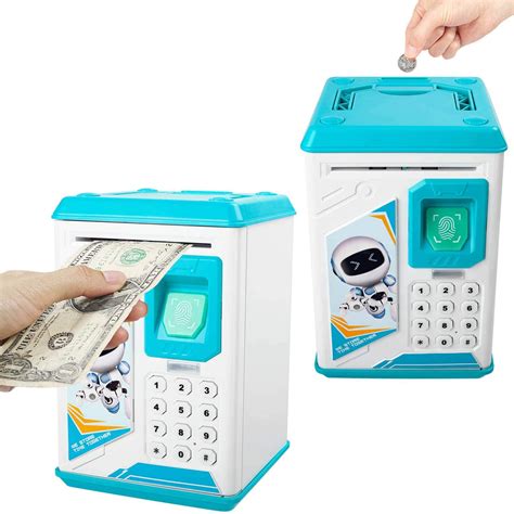 buy  dotsog great gift toy  kids code electronic piggy banks mini atm electronic save