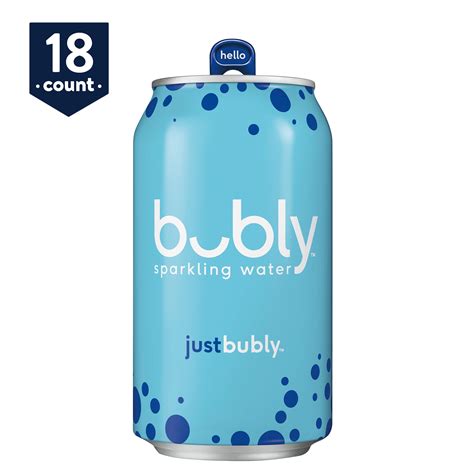bubly sparkling water  bubly  oz cans  count walmartcom