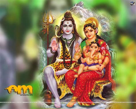 lord shiva parvati ganesha hindu god goddess wallpapers hindu