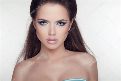 sexy girl model beautiful face  young adult woman  clean stock