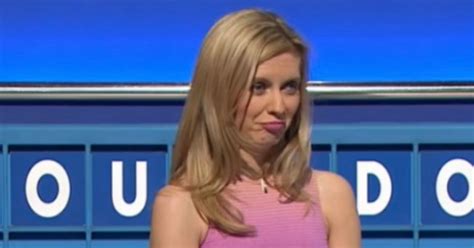 countdown s rachel riley left unimpressed over colin murray s swipe at