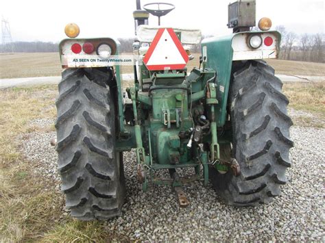 oliver  diesel tractor  radialtires