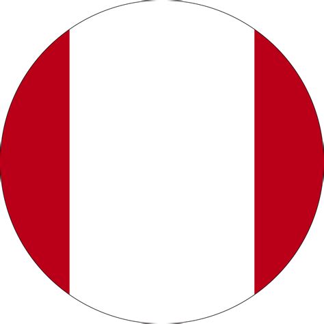 bandera circular de peru  png