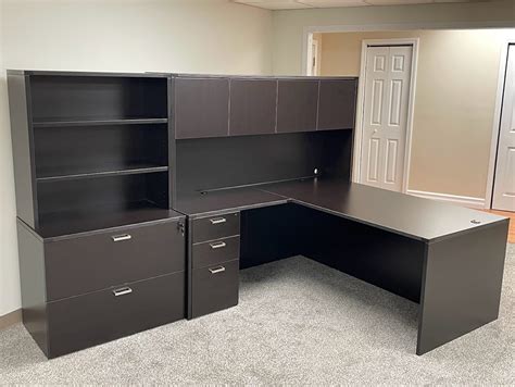 Affordable Office Rectangular L Desk 9 Baystate Office Furniture