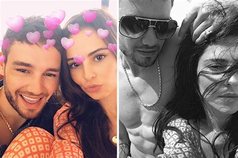 Cheryl And Liam Payne Share Loved Up Selfies From Holiday Daily Star