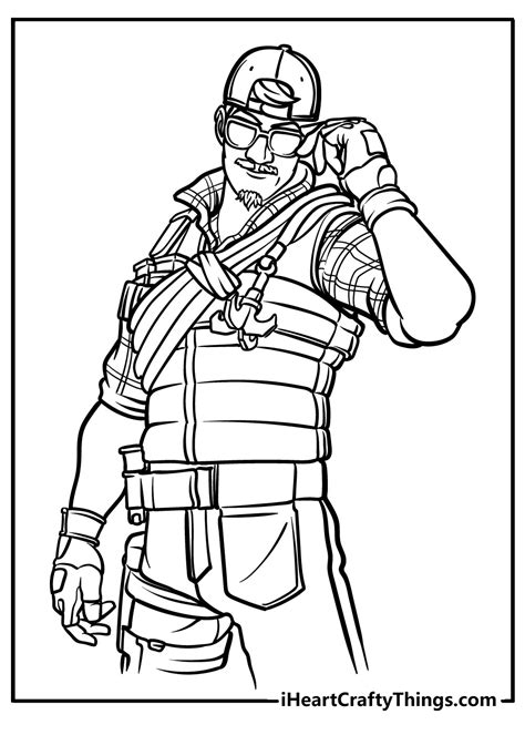 fortnite character coloring pages argentina crook