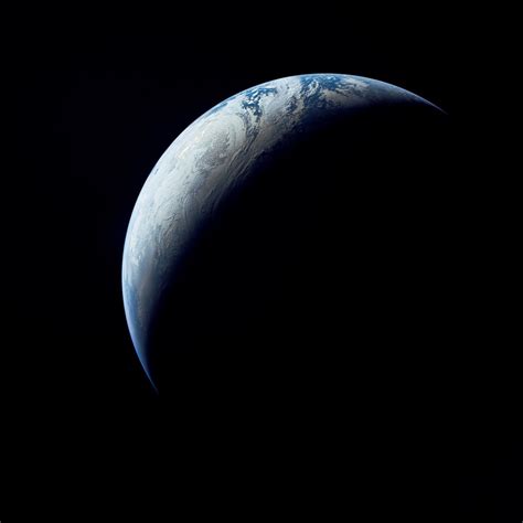 View Of Earth From Apollo 4 Earth As Viewed From 10 000