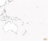 Oceania Colorare Cartina Mappa Disegno Disegnihd Facili Bacheca Scegli sketch template