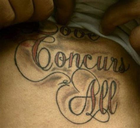 tattoo fails show bad grammar and awful spelling are very common