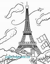 Coloring Eiffel Tower Pages Paris Drawing Kids Printable Tour France Coloringcafe Colouring Sheets Cartoon Getdrawings Gif Pdf Getcolorings La Foto sketch template
