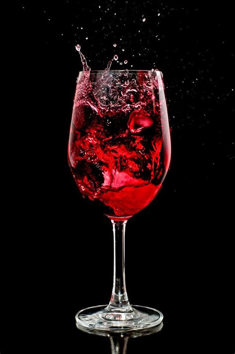 Chaos Wine Glass Splash By Shogunmaki Inspiration Wine Red Wine