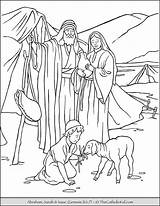 Abraham Isaac Sarah Thecatholickid Lot Catholic Promises sketch template