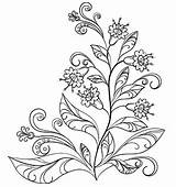 Coloring Pages Pattern Flower Printable Floral Amazingly Exquisite Contours Vector Flowers Getdrawings Monochrome Getcolorings Colouring Abstract Istockphoto Colorings sketch template