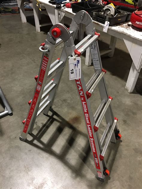 titan   giant ladder systems combination aluminum ladder