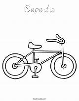 Coloring Sepeda Safe Bike Noodle Built California Usa Twistynoodle Twisty sketch template