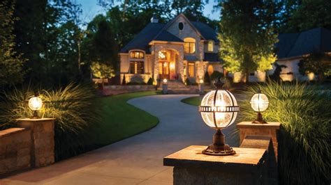 modern outdoor lighting ideas enhance  home exterior