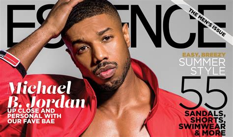Michael B Jordan Shows Off Six Pack Abs For ‘essence