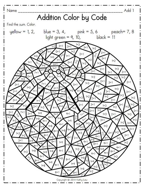 grade math coloring pages learny kids