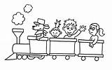 Locomotive Trains Ticket Bestcoloringpagesforkids Preschool Colorier Alat Transportasi Popular Wagons Coloriages Coloringhome sketch template