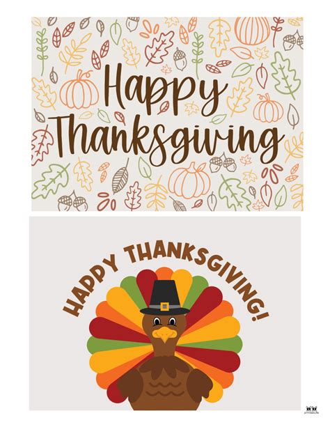 printable thanksgiving cards printabulls