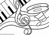 Coloring Pages Preschool Music Printables Print sketch template