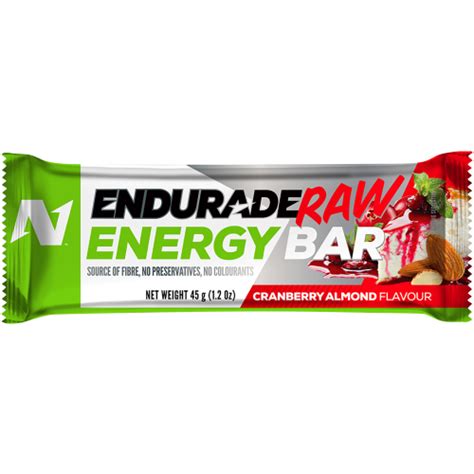 Nutritech Raw Endurade Energy Bar Clicks