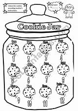 Who Cookies Stole Cookie Jar Worksheet Numbers Worksheets Preview sketch template