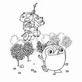 Wallykazam Coloring Pages Books sketch template