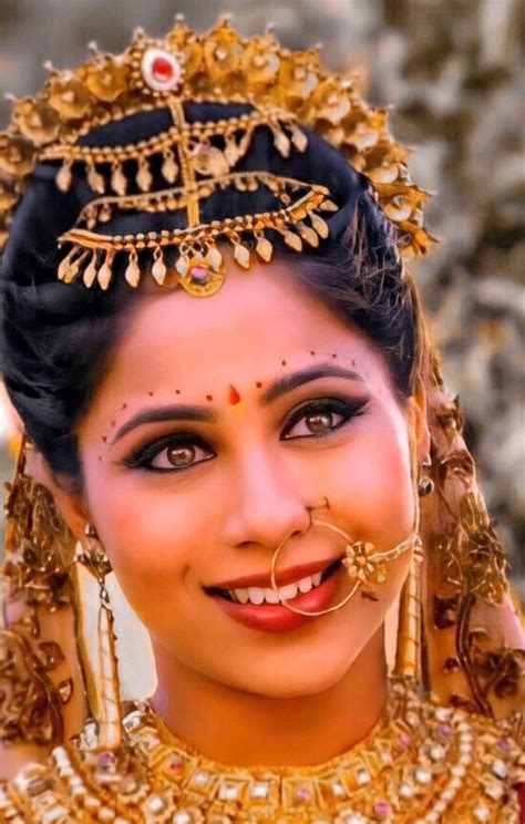 Veebha Anand As Subhadra In Mahabharat Star Plus Beautiful Indian