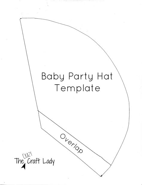 party hat printable template printable word searches
