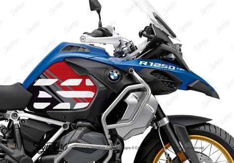 bmw rgs adventure style hp silver tank style anniversary le red stickers signature