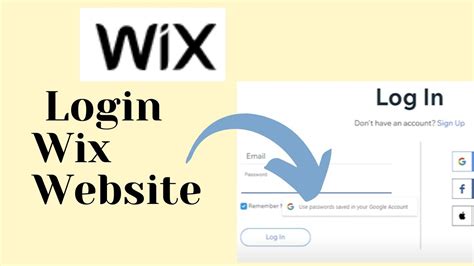 login wix website sign  wix account  wix website wixcom