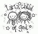 Coloring God Am Child Pages Special Lds Loves Clip Clipart Kids Melonheadz Jesus Church Illustrating Bible Children Sunday School Made sketch template