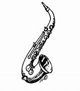 Musique Muziekinstrumenten Saxofoon Kleurplaat Kleurplaten Musikinstrumente Objets Muziek Malvorlage Muziekinstrument Mandolin Colorier Stemmen Stimmen Coloriages sketch template