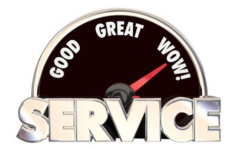 great service means  extraordinary