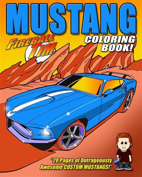 show  mustang club loves    mustang coloring book