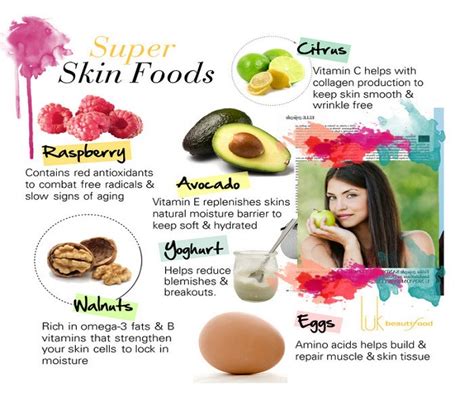 super foods  glowing skin