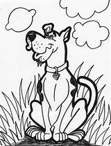 Doo Scooby Coloring Pages Printable Kids sketch template