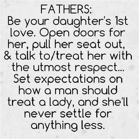 Be The Model Of The Man You Would Want Her To Marry Dad Quotes