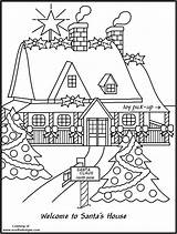 Coloring Pole North Pages House Christmas Printable Drawing Color Colouring Workshop Santas Kids Houses Azcoloring Getdrawings Print Getcolorings Popular Comments sketch template