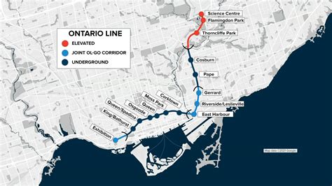 ontario  route map