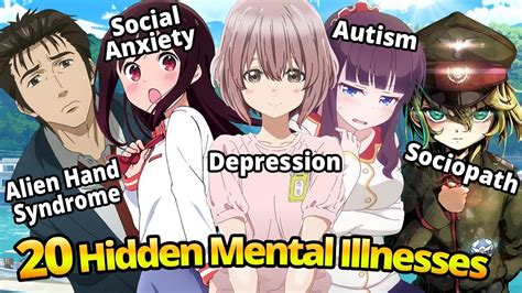 hidden mental illnesses  anime youtube