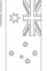 Flag Australian Coloring Pages Aboriginal Australia Kids Flags Printable Template Graduation Gifts Amazing Make sketch template