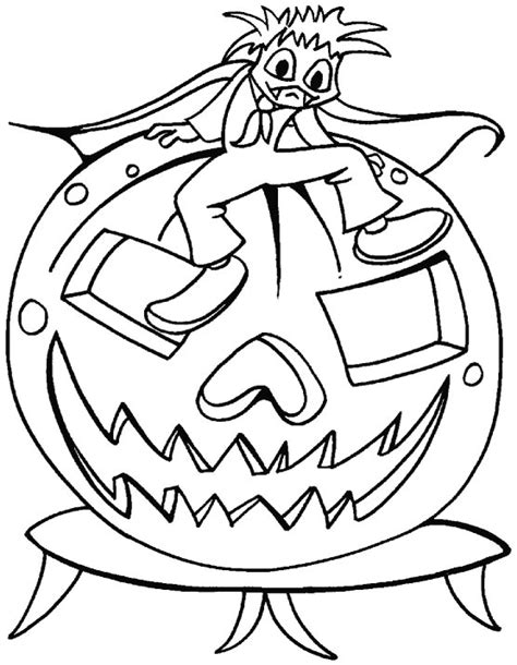 funny  halloween coloring pages