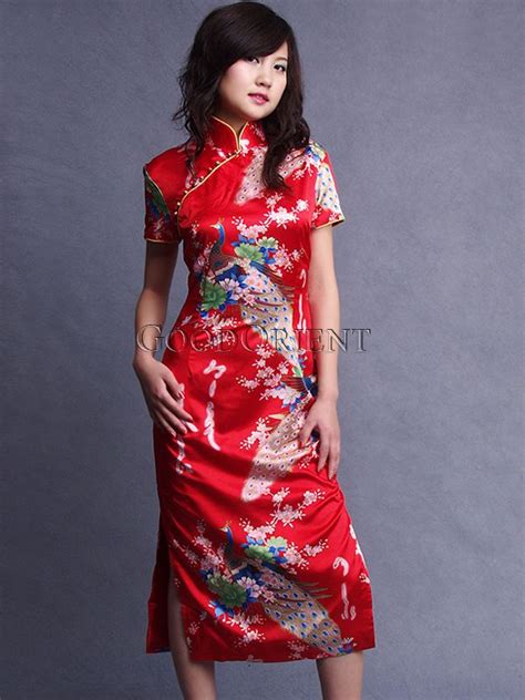 Asian Style Silk Dresses Hot Nude