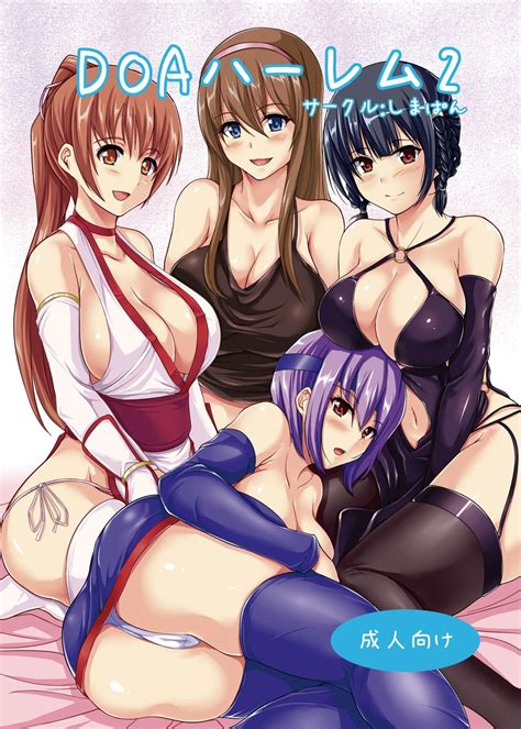 kasumi ayane hitomi and lei fang dead or alive drawn by tachibana