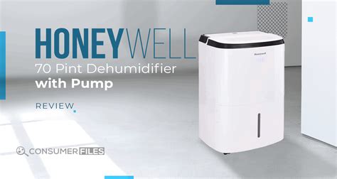 honeywell  pint dehumidifier  pump review