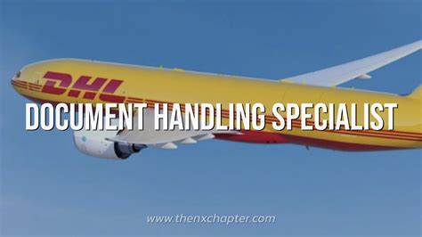 dhl document handling specialist    nx chapter