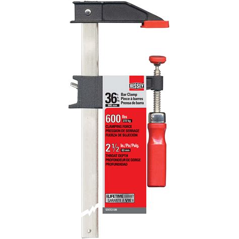 bessey        clutch style bar clamp  lb ace hardware